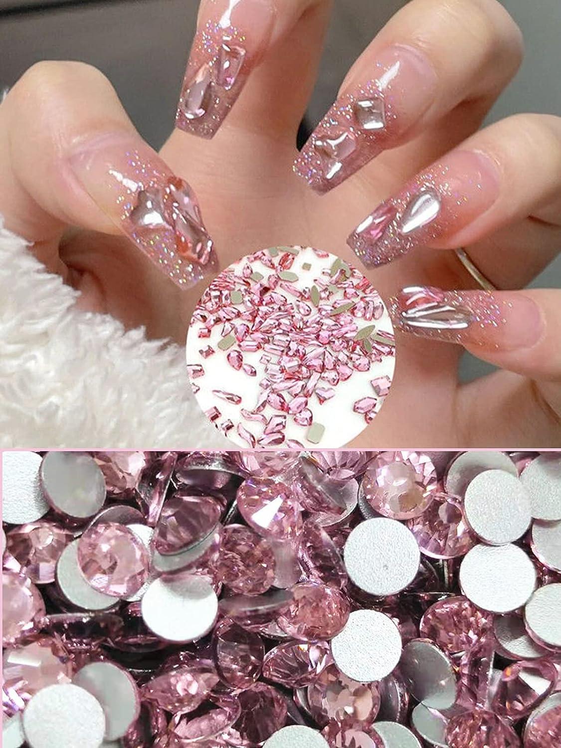 1 BOX DELICATE DIY Gems Fingernail Gems Nail Art Diamonds Phone