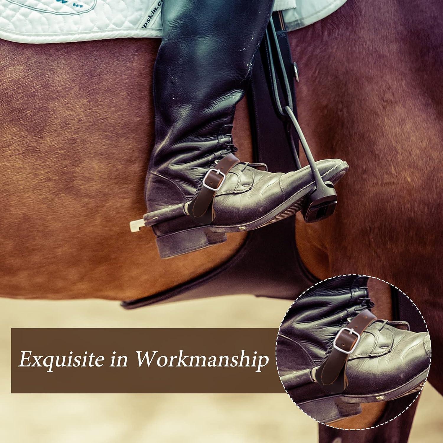 Horse riding boots best sale with spurs