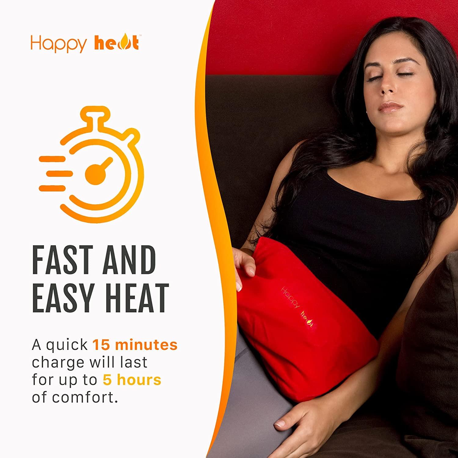 Happy Heat Rechargeable Electric Water Heating Bag Hot Compress Pad