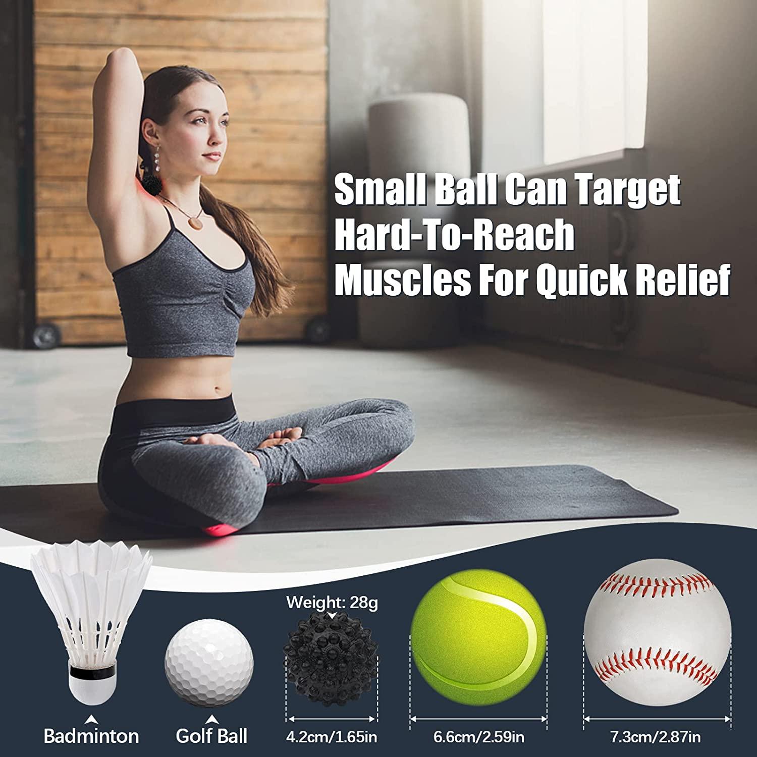 4PCS Foot Massage Ball Roller for Plantar Fasciitis Relief