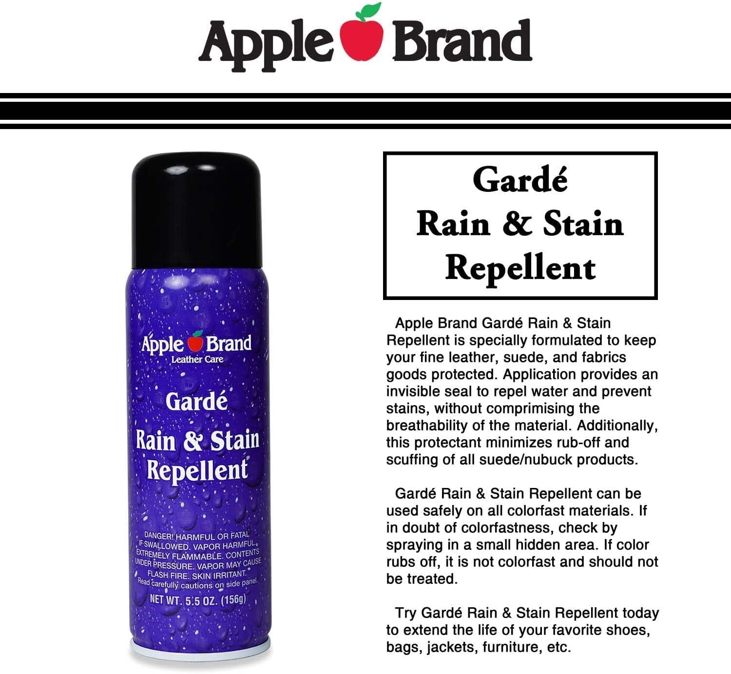 Apple Brand Garde Rain & Stain Water Repellent - Protector Spray