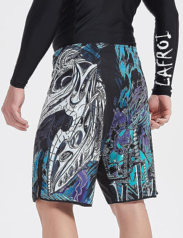 LAFROI Men's MMA Cross Training Boxing Shorts with