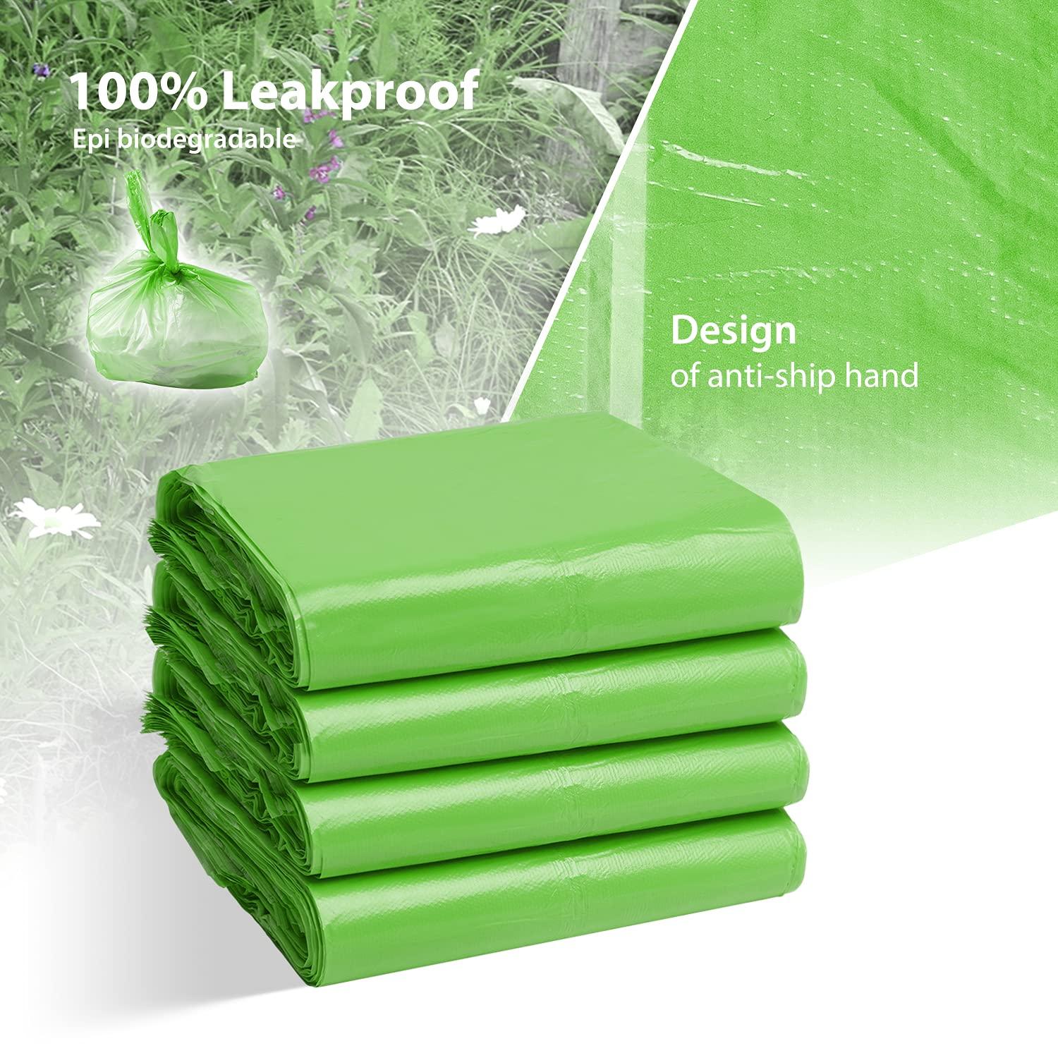 Biodegradable Green Garbage Bag Roll