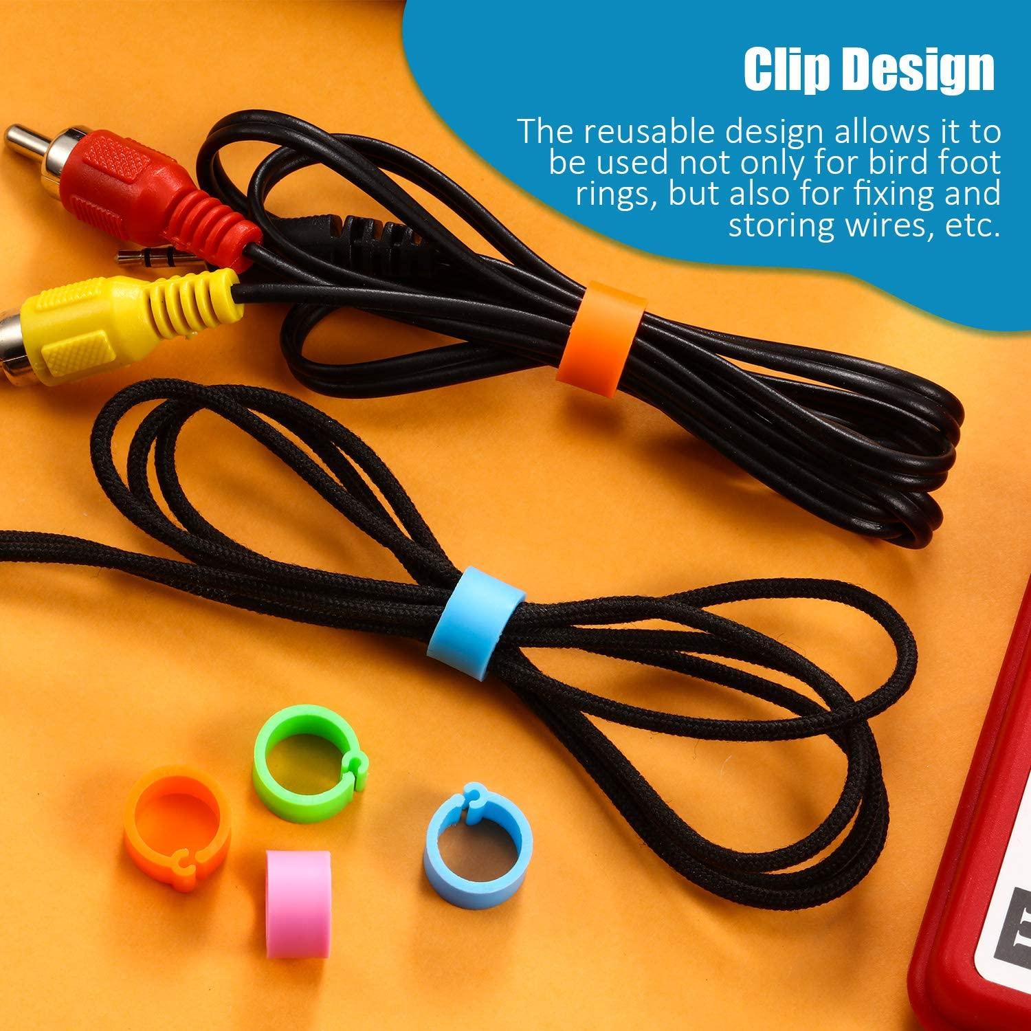 Acheter Paquet De 100 Anneaux De Patte De Pigeon - Identification Facile Pour Les Oiseaux