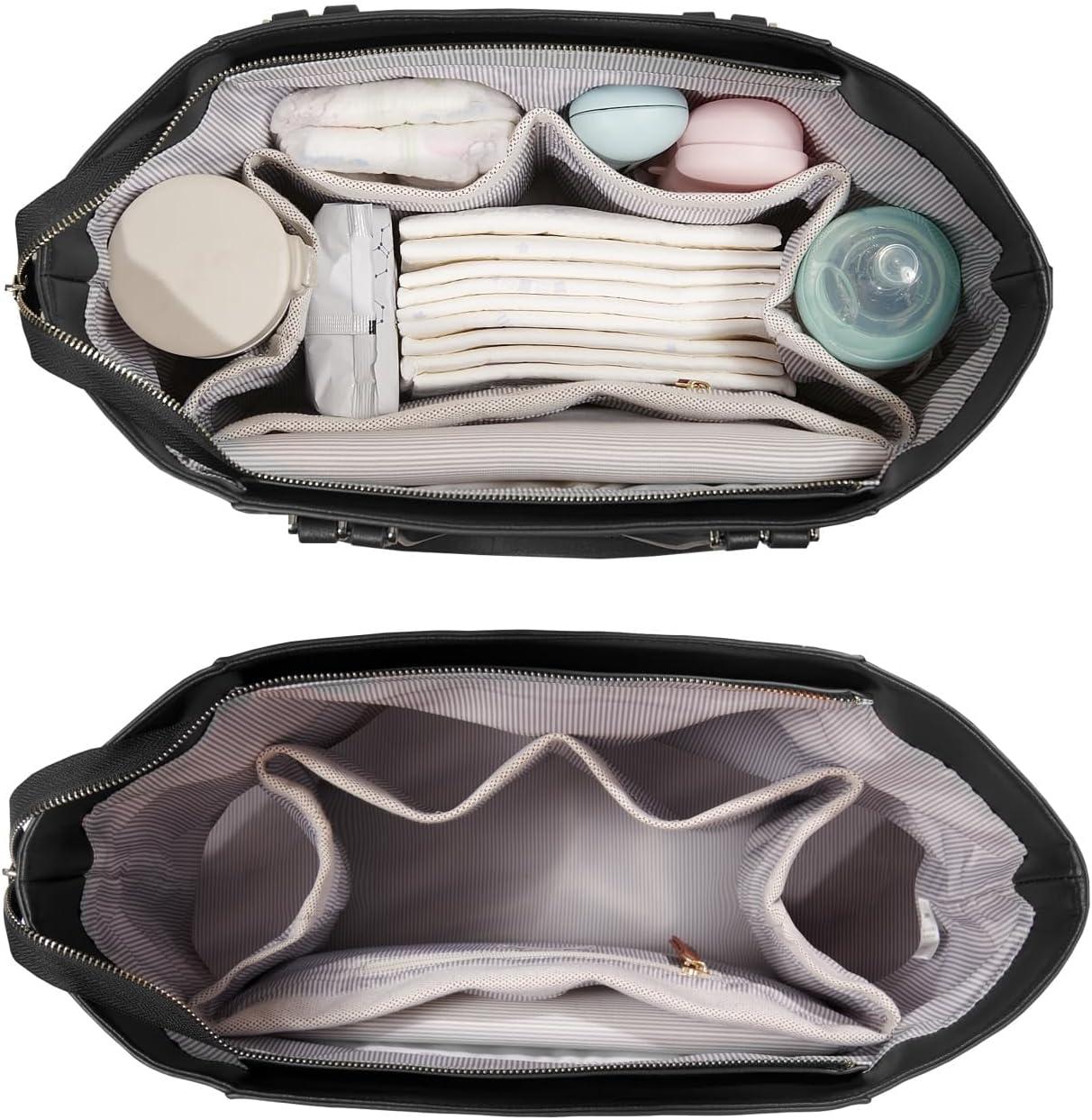 Sunveno Black Wrap Bag Versatile Travel Pocket Messenger with