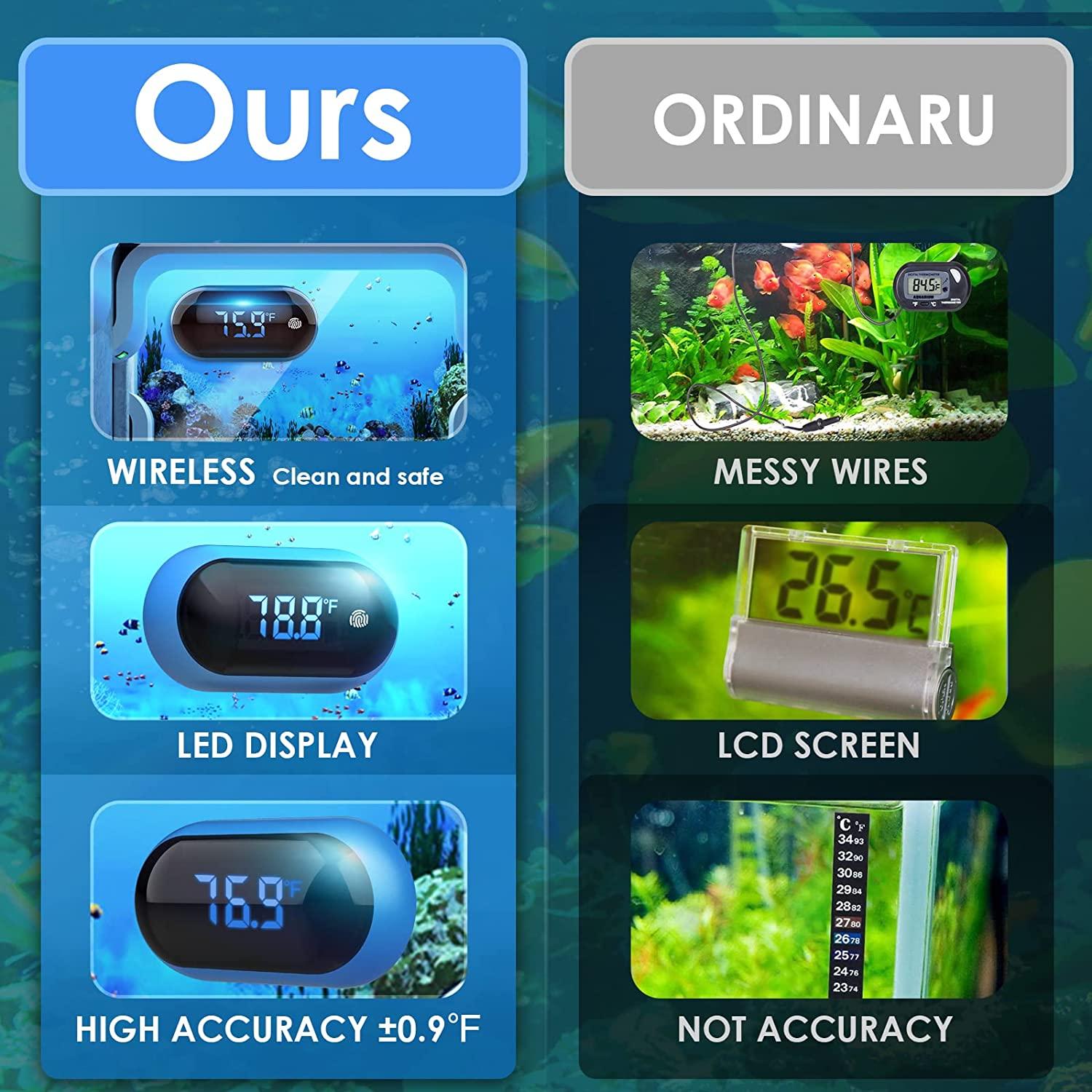 4 best & most accurate aquarium thermometers
