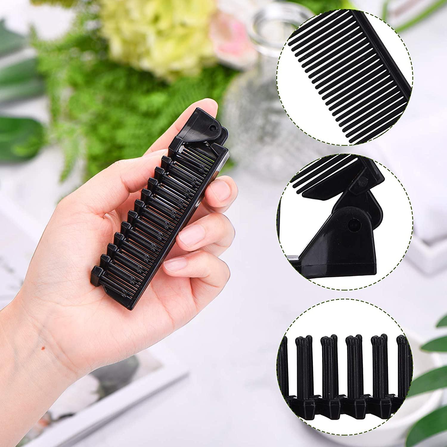Buy GITGRNTH Portable Travel Folding Comb Brush Compact Foldable Hair Brush  For Travelling Pocket Size Comb Double Headed for Women & Men (Pack Of 1)  Online at Low Prices in India 