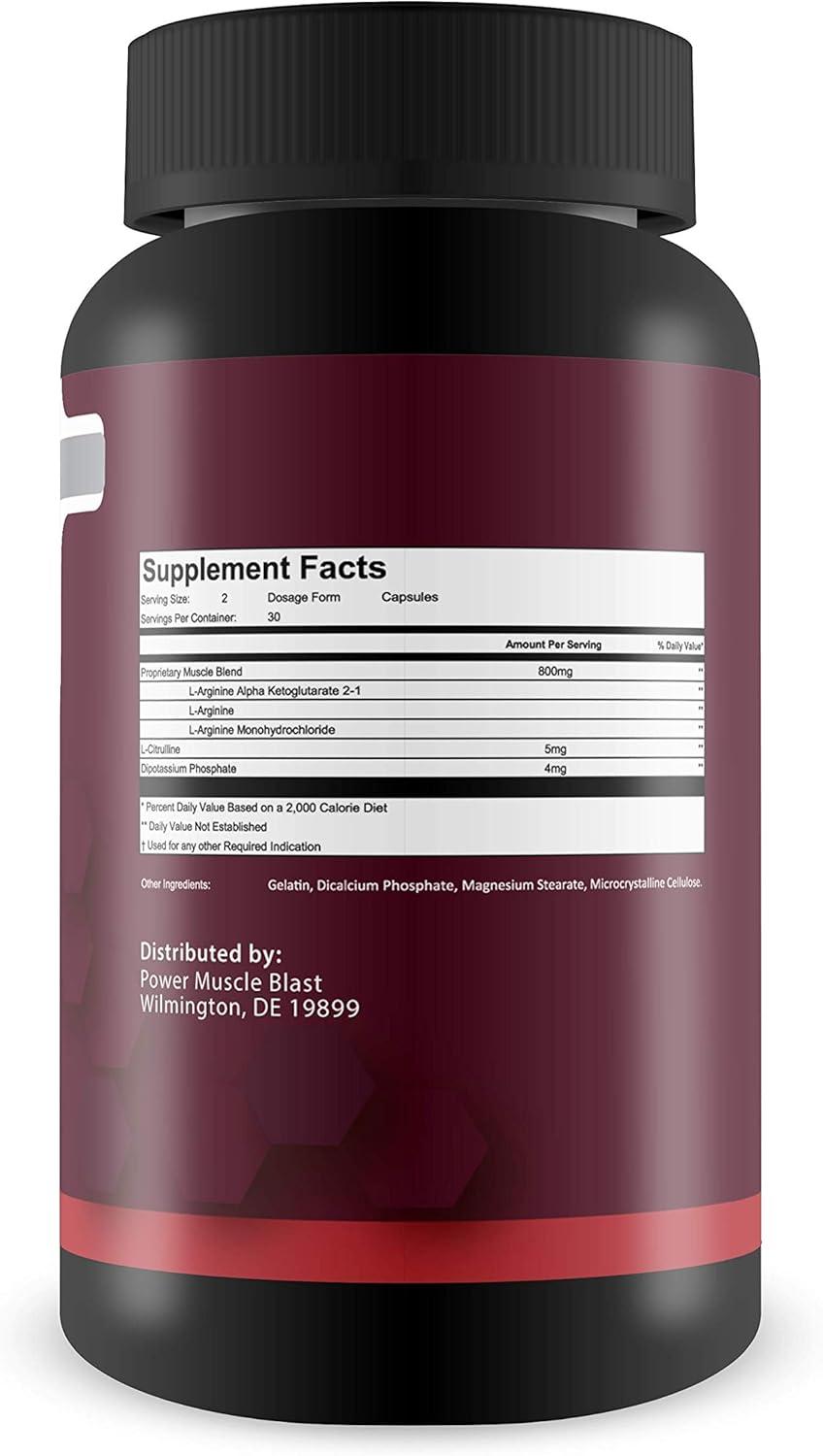 Power Muscle Blast - Max Strength & Advanced Muscle Growth Blend ...