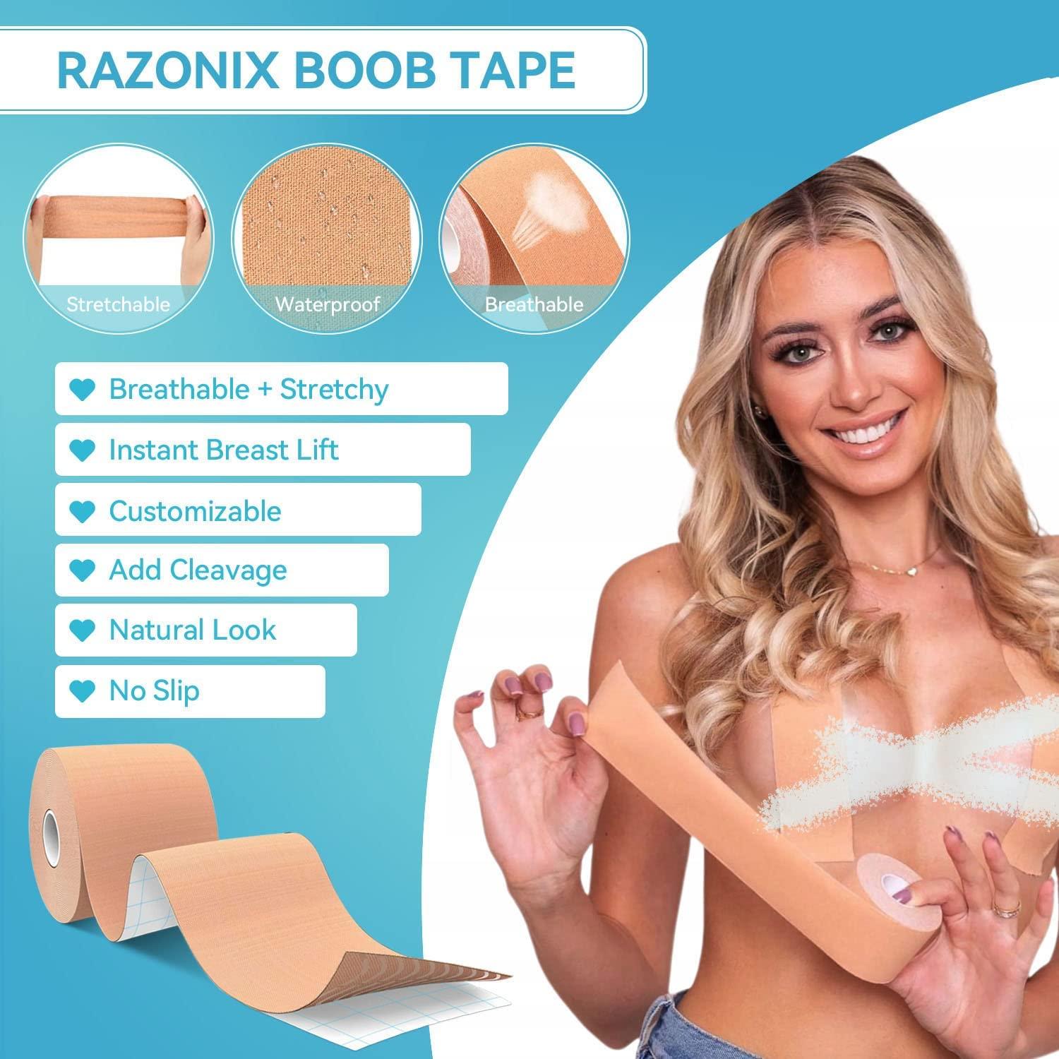 Boob Tape,Boobytape for Breast Lift,Bob Tape for Large Breasts