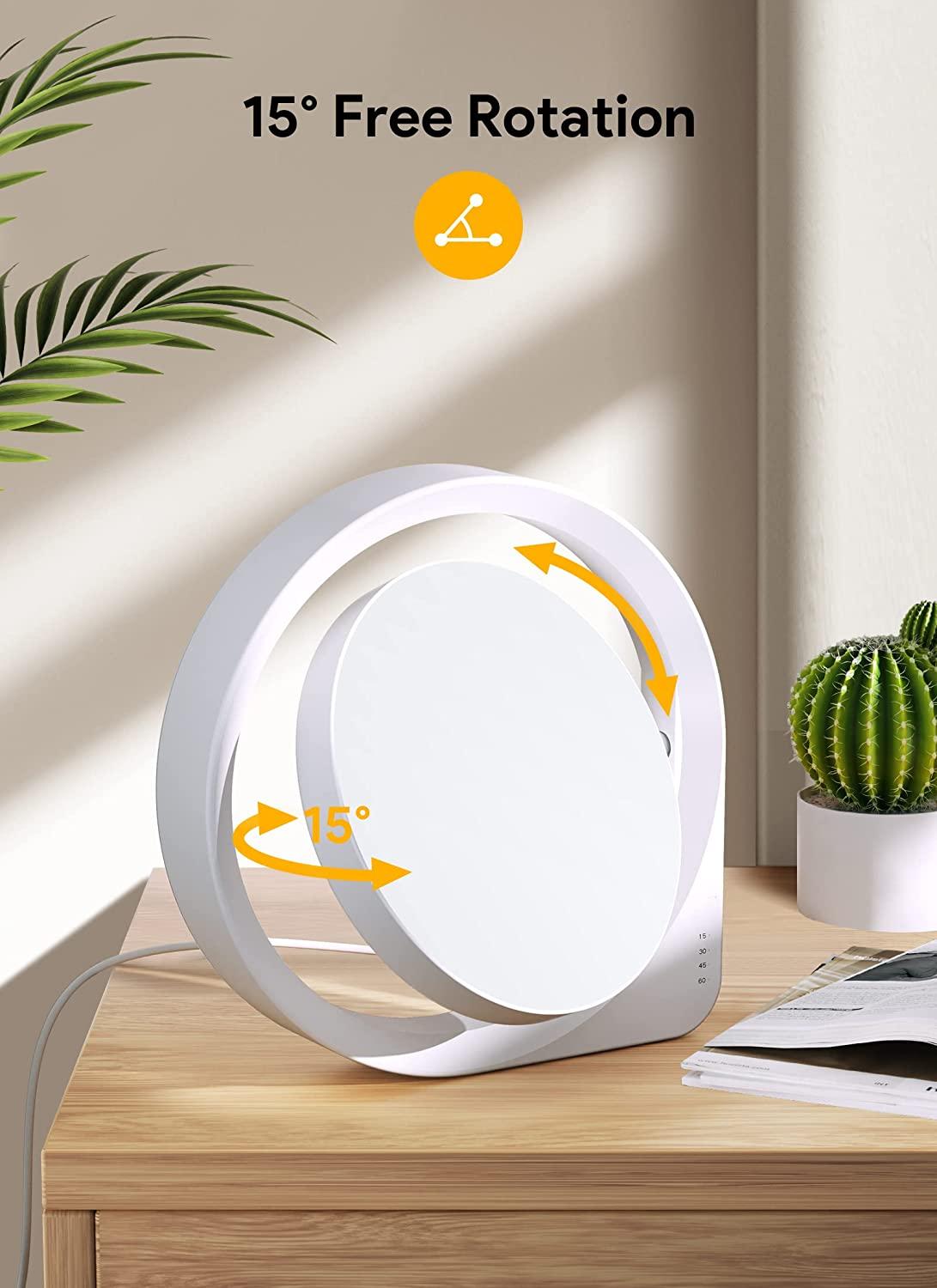 Light Therapy Lamp, MediAcous UVFree 11000Lux Therapy Light, Happy