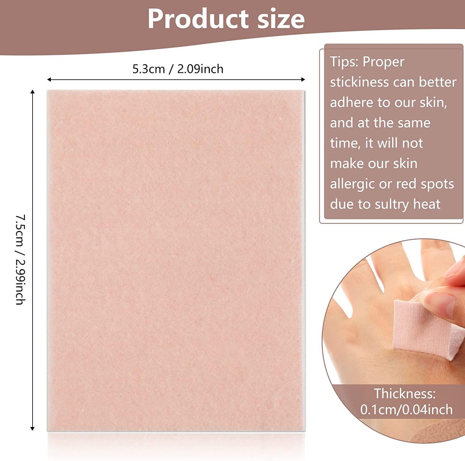 35 Sheets Moleskin Tape Moleskin Adhesive Pads Shoe Moleskin Padding