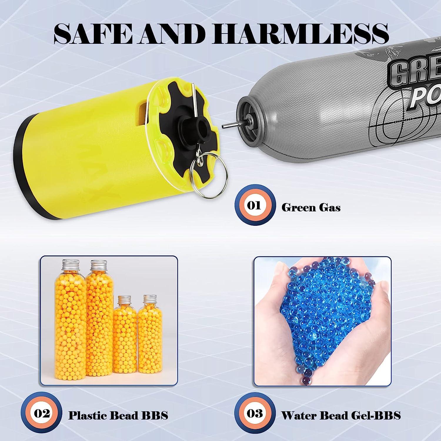 ARMARD Airsoft Grenade Launcher Impact Gel Blaster Metal Pull Ring