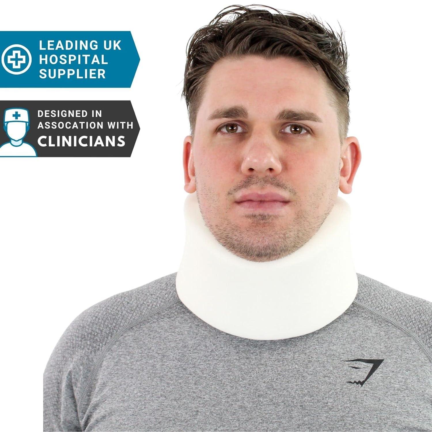 SOLACE BRACING Perfect Fit Neck Support (2 Colours/15 Sizes) British