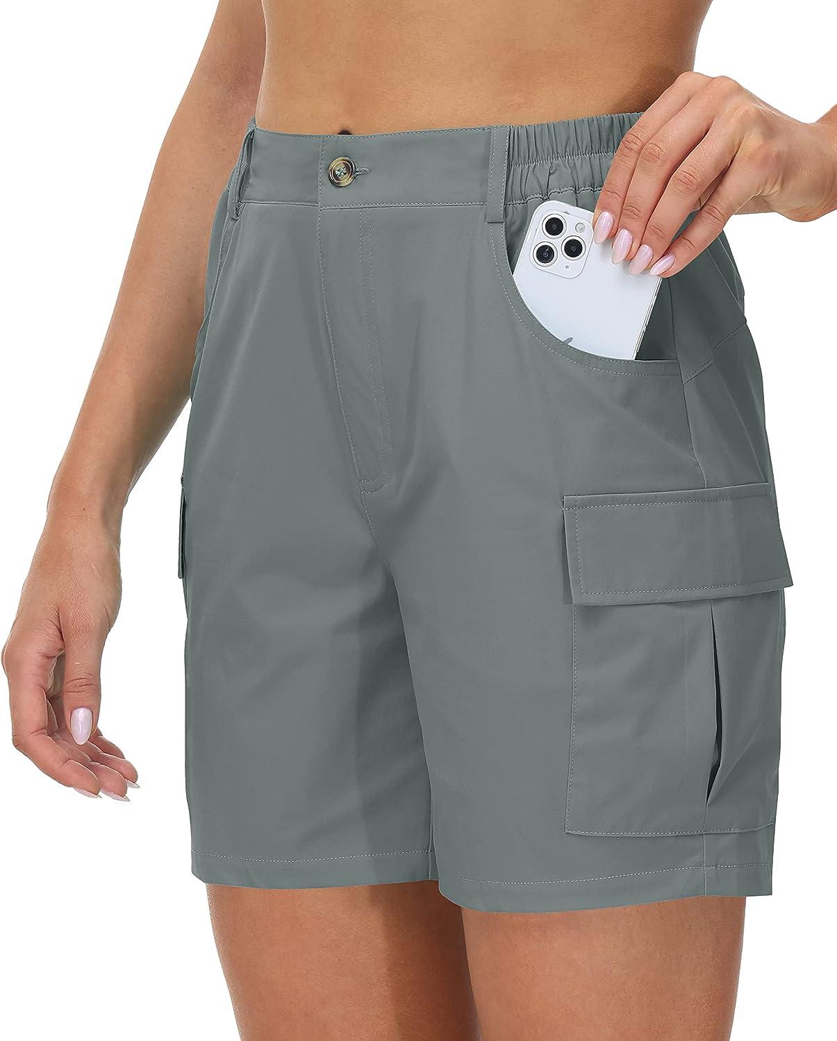 Stretch bermuda shorts with pockets new arrivals