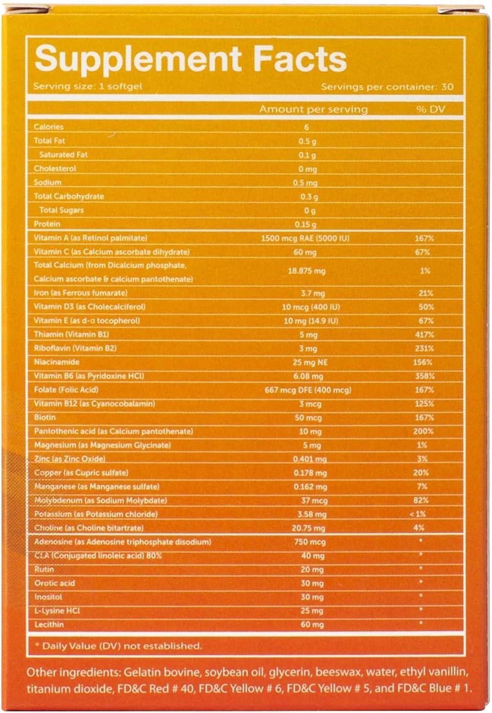 Vivioptal Multi 30 Capsules Complete Multivitamin & Multimineral