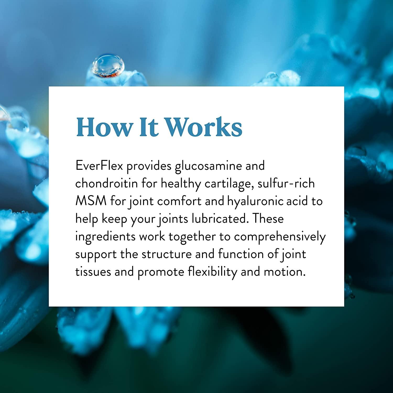 Nature's Sunshine EverFlex with Hyaluronic Acid, 60 Tablets, Powerful