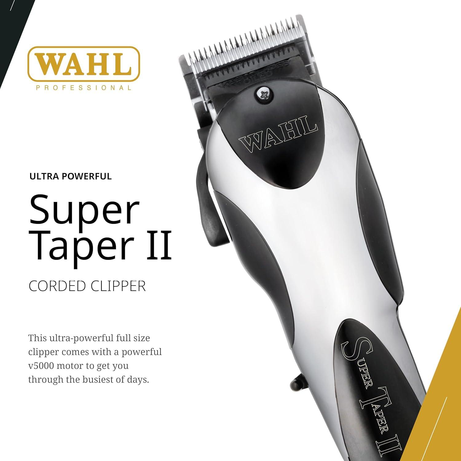 WAHL SUPER TAPER II 2 クロムフィニッシュ 動作確認済み WAHL SUPER TAPER II 2 クロムフィニッシュ 動作確認済み - メルカリ