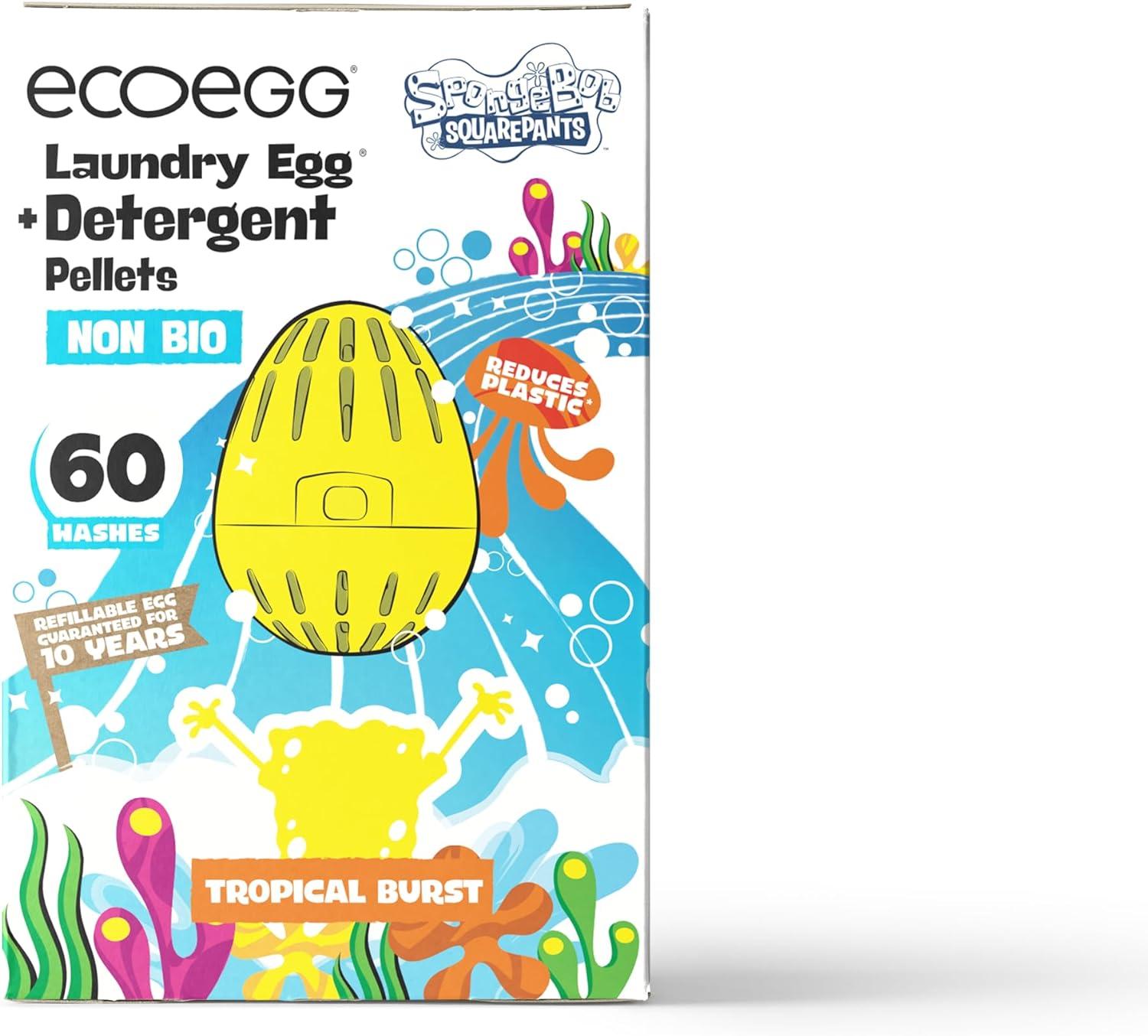 SpongeBob SquarePants x ecoegg Laundry Egg Helps Soften Clothes Non