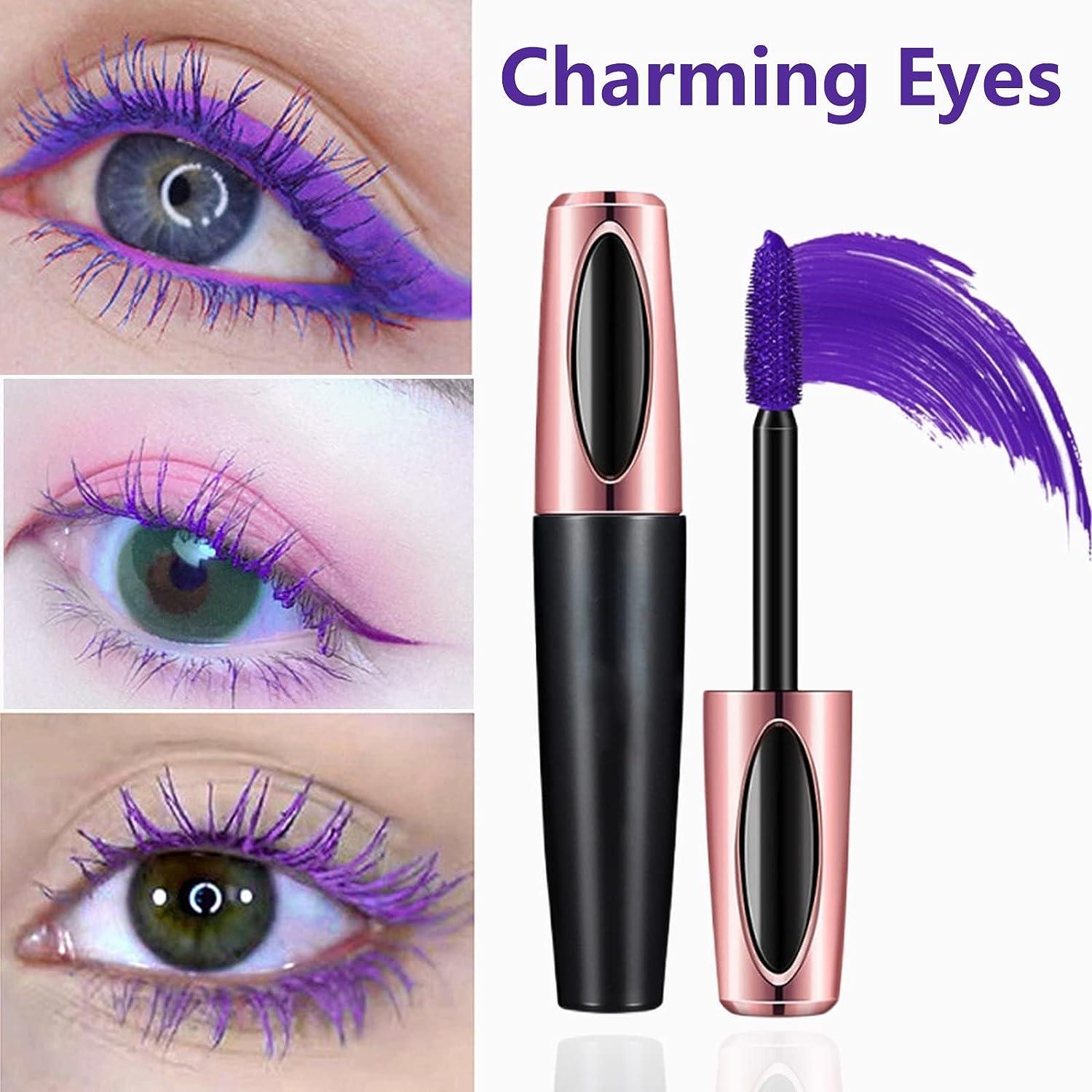 Waterproof purple mascara deals