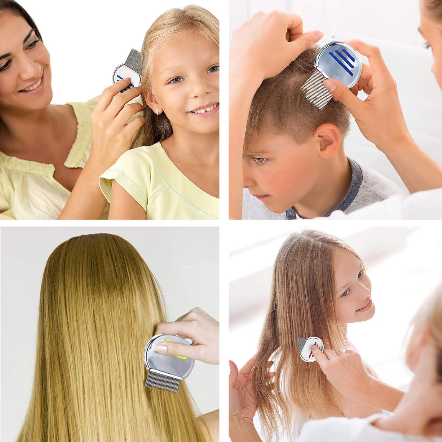 3 Pcs Gritty Nit Comb Reusable Nit Comb Comfort Lice Combs Flakes Head