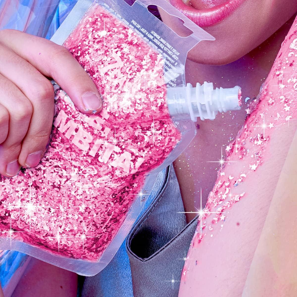 3 Victoria's Secret Pink Holo Glam Shimmer Body Lotion Full