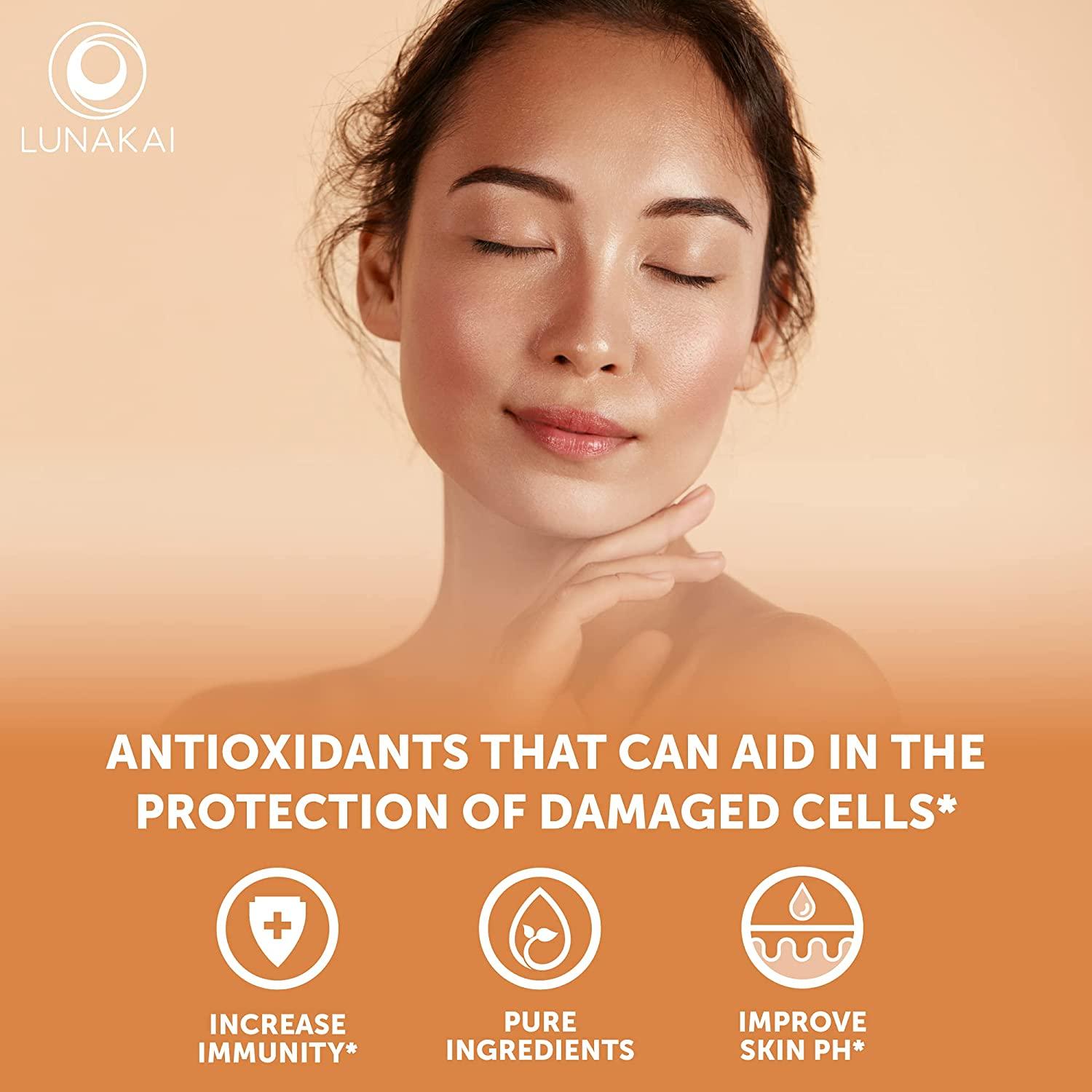 Vitamin E Gummies with Vitamin C 250 mg 1000 iu Natural VIT E Plus C Supplements NonGMO No Corn