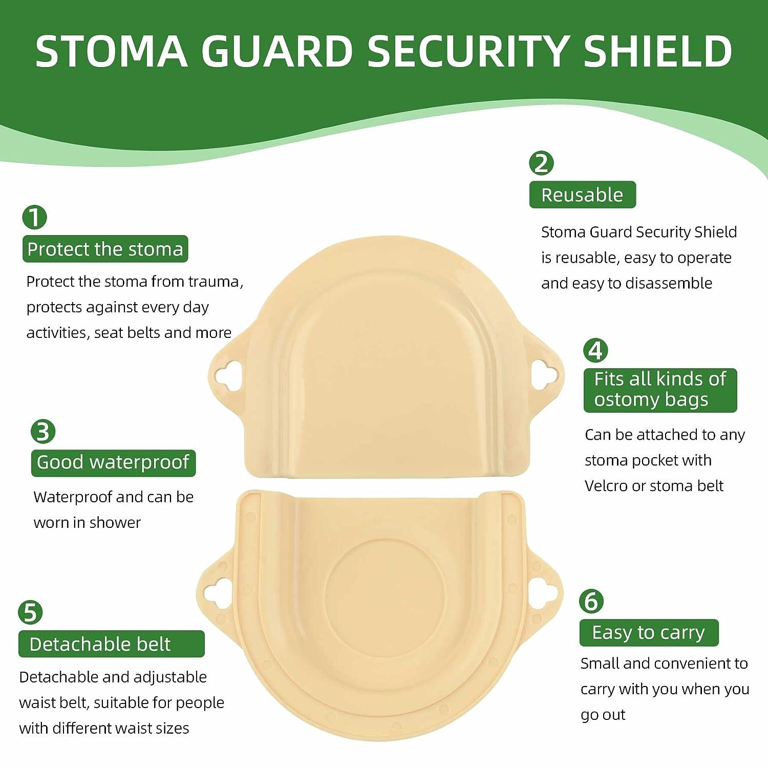 Stoma Guard Security Shield Adjustable Ostomy Hernia Belt for Post