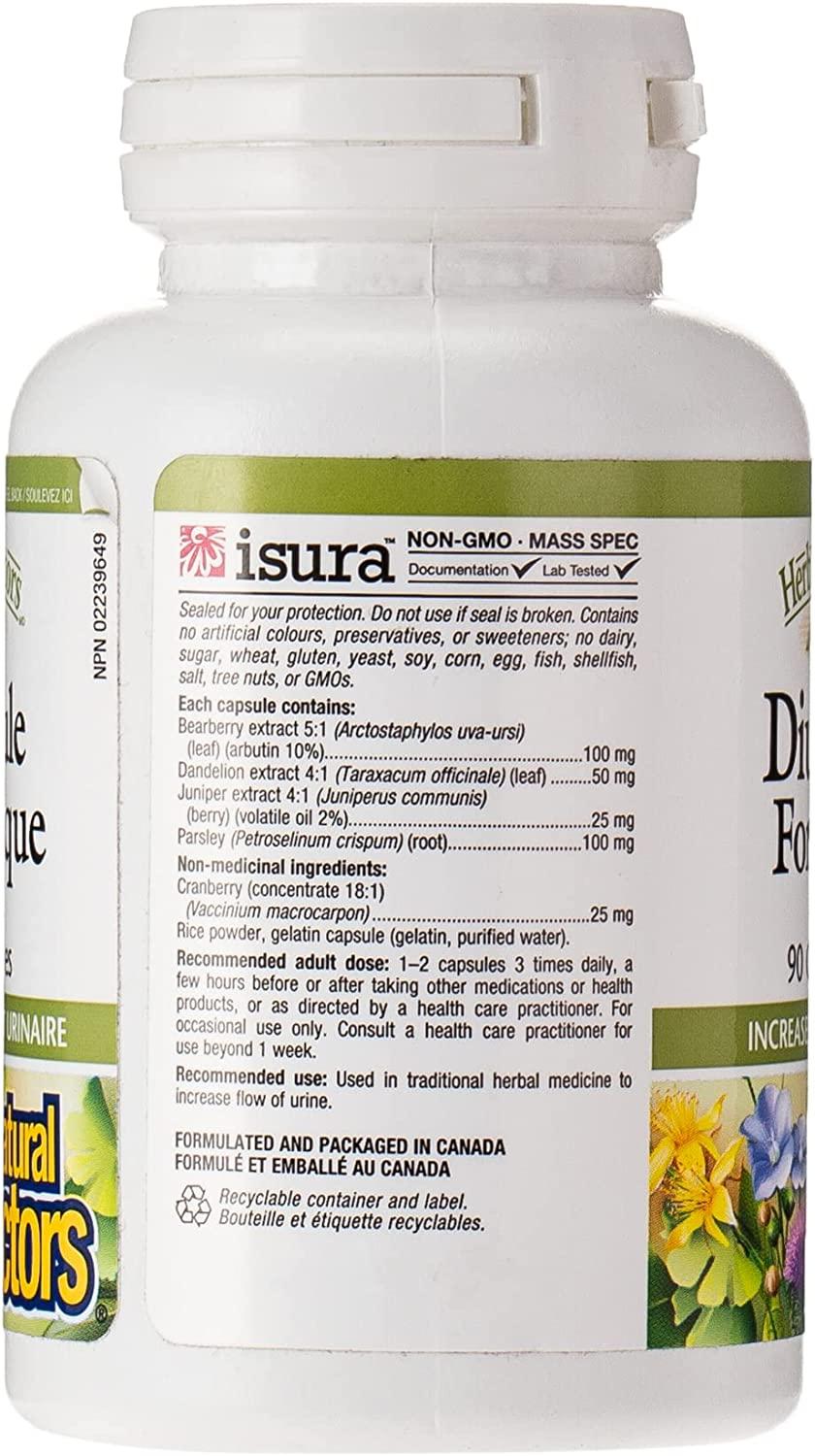 Natural Factors Urinary Flow Formula 90 Capsules for Optimal Wellness