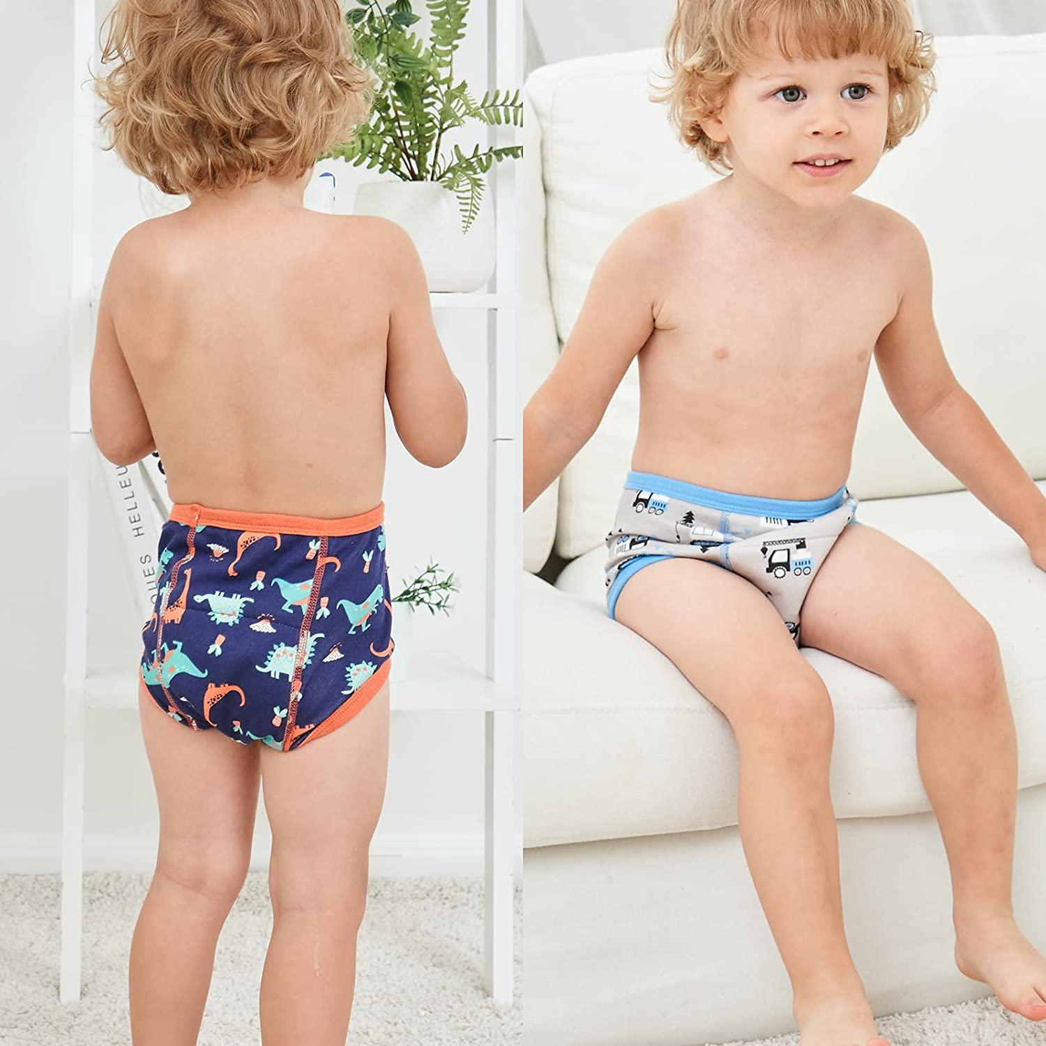 SMULPOOTI Toddler Training Underwear Comfy and Thick Cotton