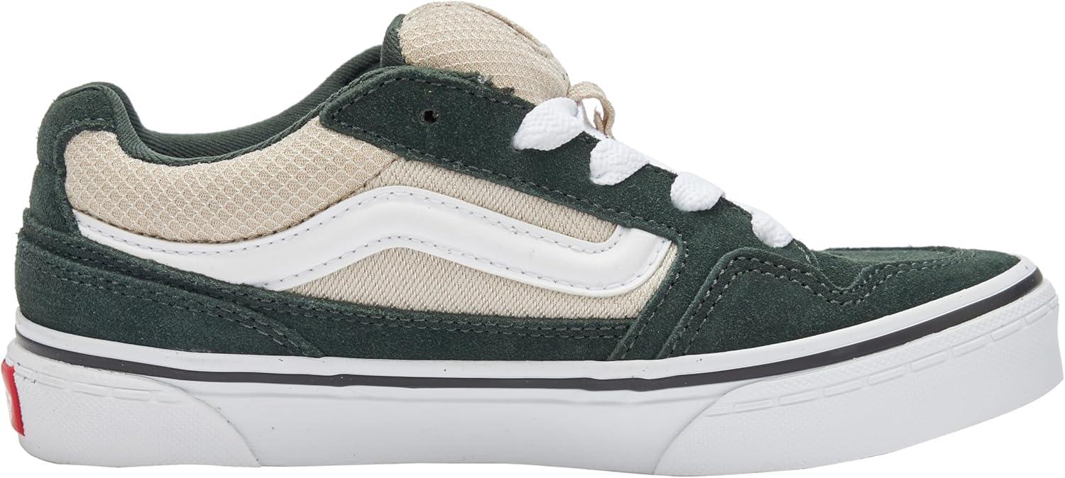 Vans Unisex Kids Caldrone Sneaker EU Suede Mesh in Dark