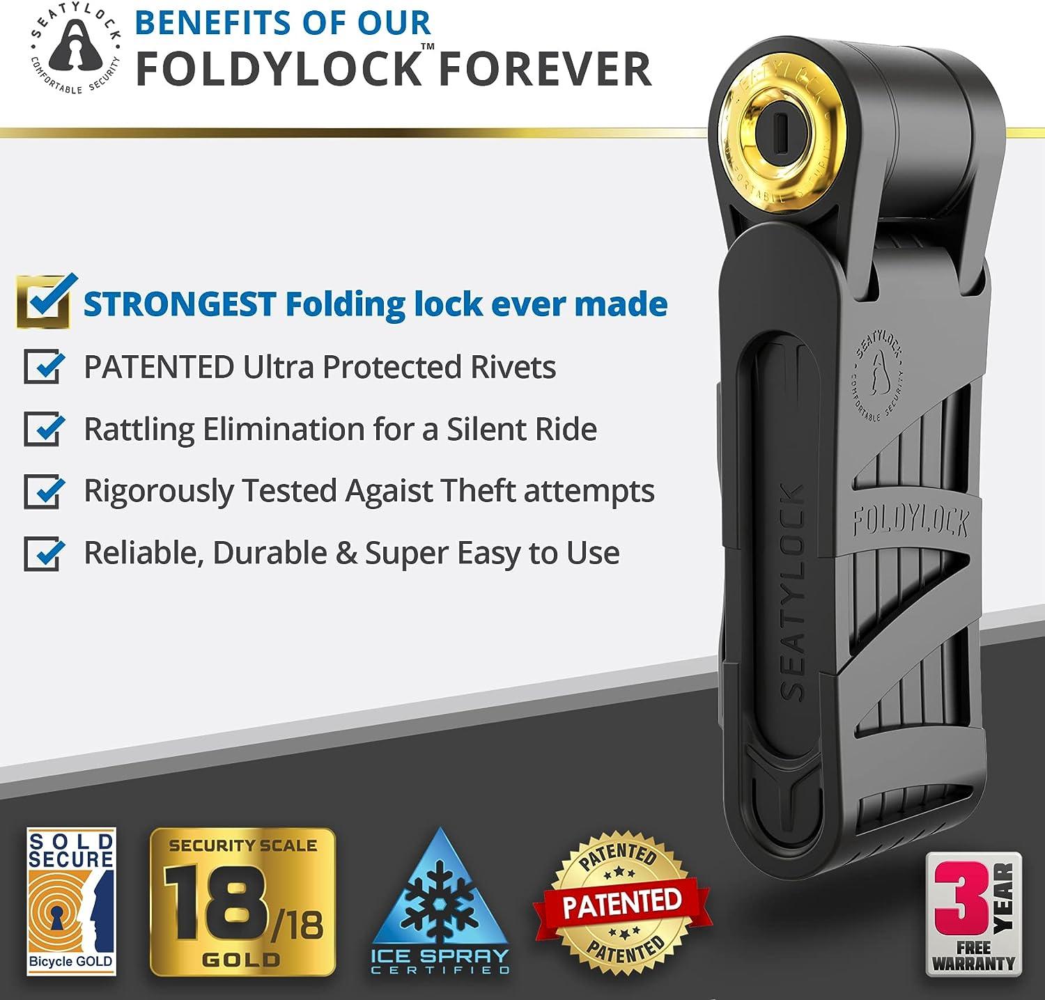 FoldyLock Forever: Patented High Security Folding Bike Lock Sold