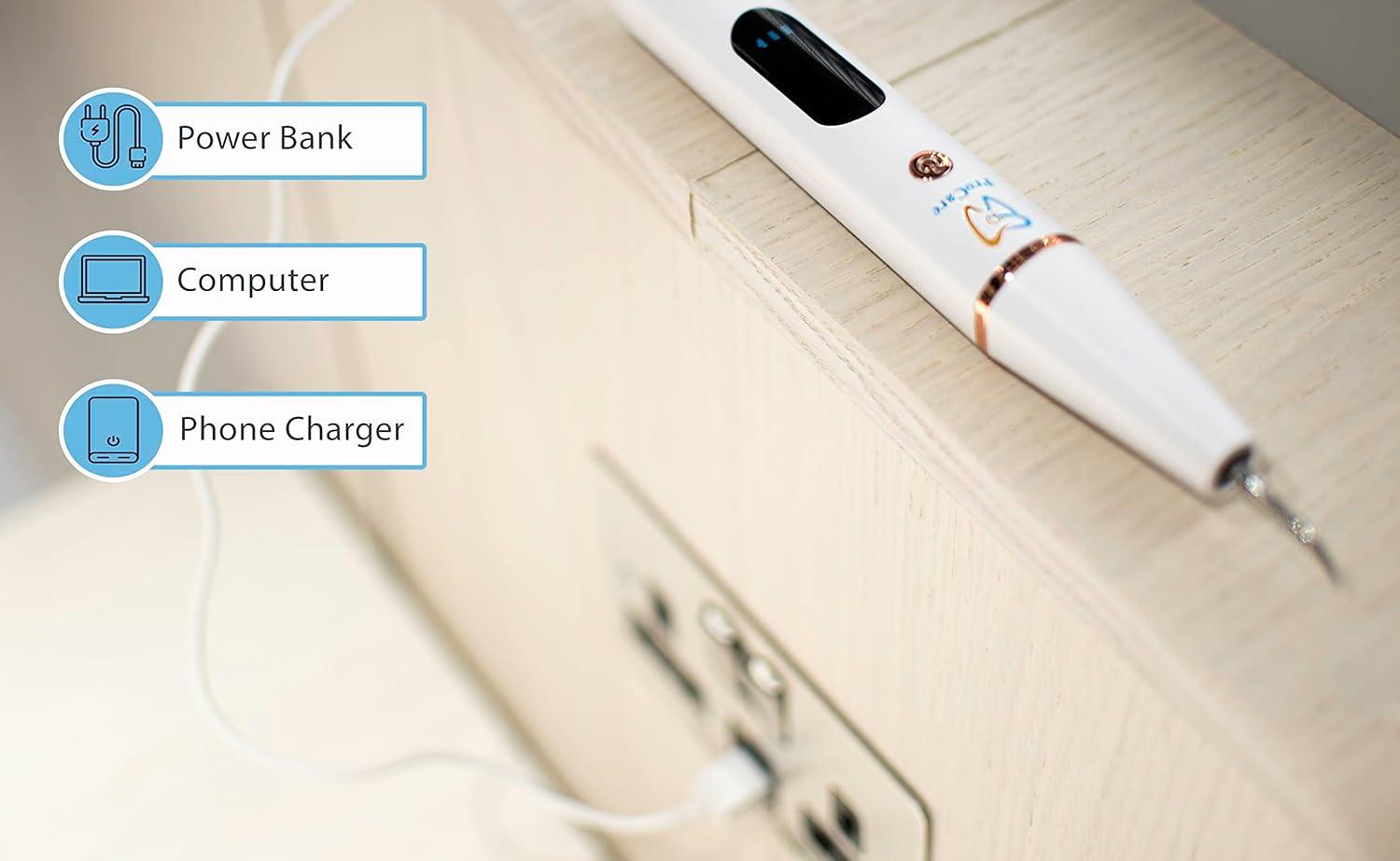 ProCare Cordless Tartar Remover for Teeth Electric Plaque Cleaner Kit