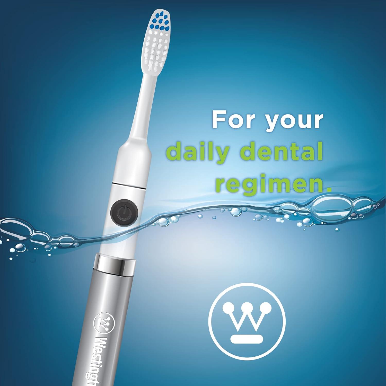 Westinghouse Electric Toothbrush Multipack with 6 Brush Heads Sonic