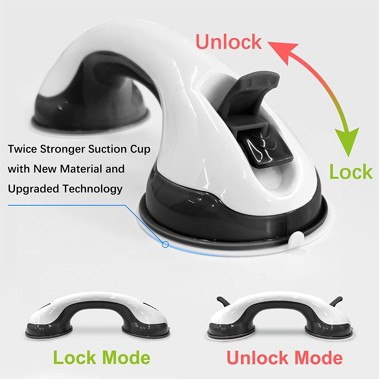 Able Lift™ 2 Pack Suction Balance Assist Bathroom Shower Handle