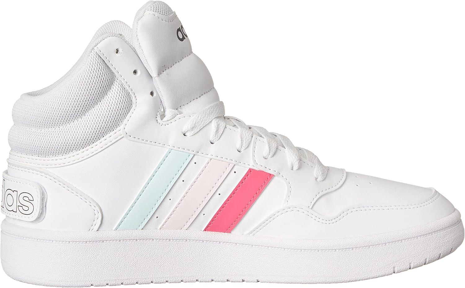 adidas Men's Hoops 3.0 Mid Lifestyle Basketball Sneakers - Classic Vintage  White/Pulse Magenta/Fast Pink - EU 44 | Buy Now with Express International  Delivery | GoSupps.com