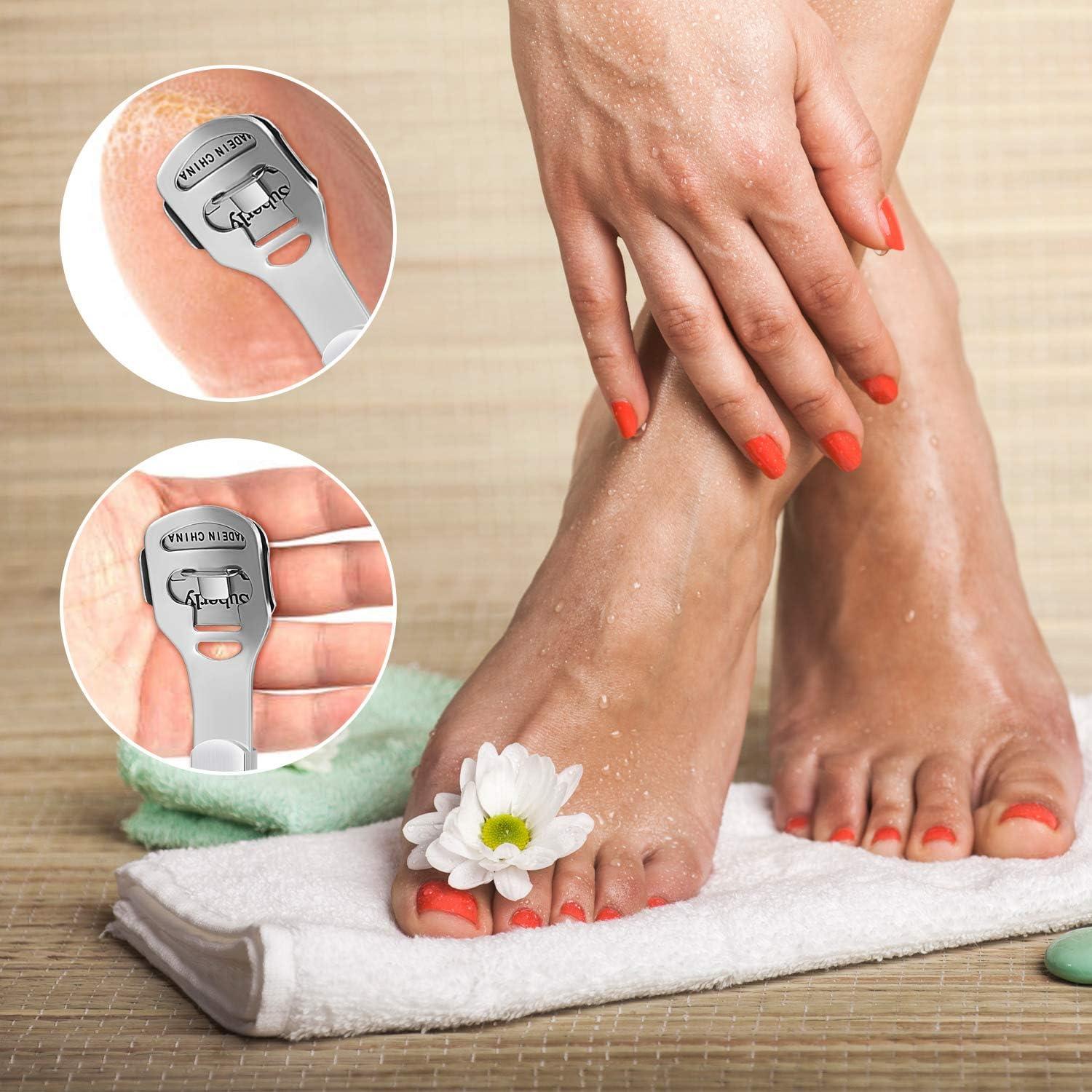 24 Pieces in Total Callus Remover for Feet Set Include 20