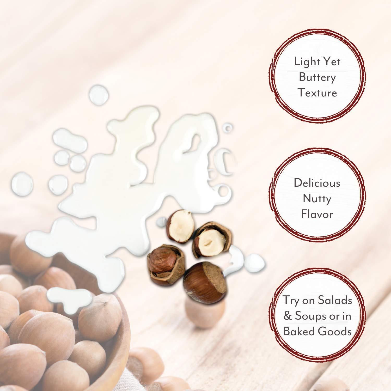 Roland Foods Roasted Hazelnut Oil, Specialty Imported Food, 16.9 Fl Oz Can