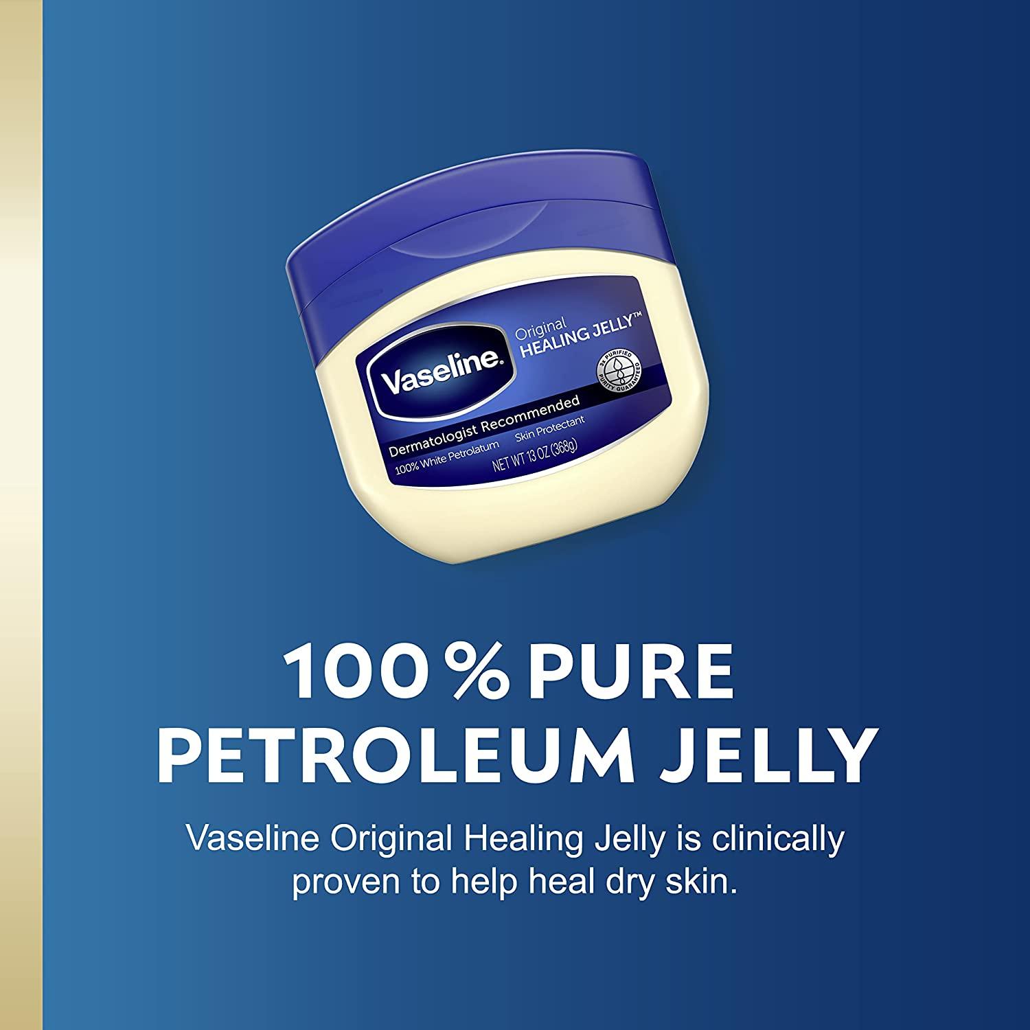 Vaseline Petroleum Jelly, Dermatologist Original, 100