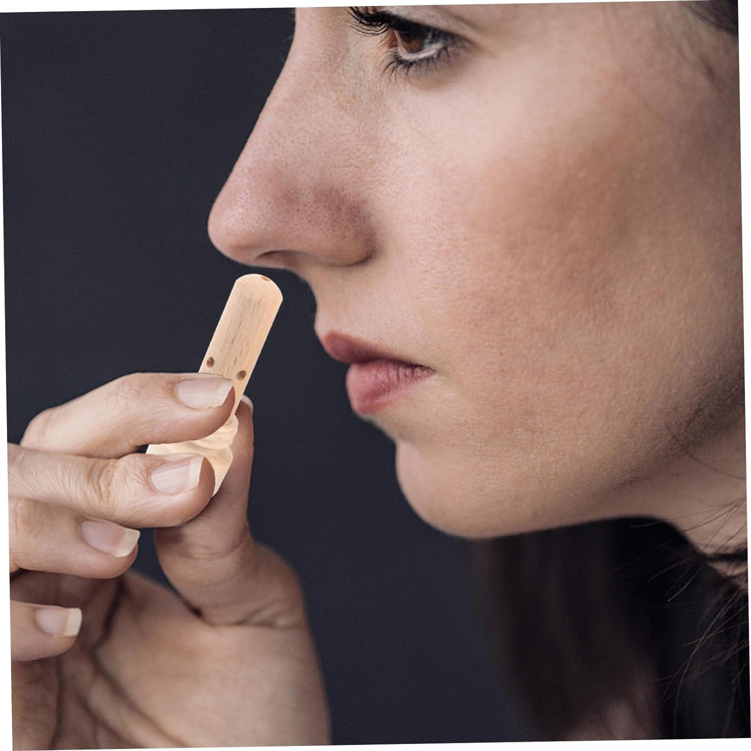 Healifty Incense Sticks 1 Set Blank Inhaler Tube Nasal Inhaler Stick