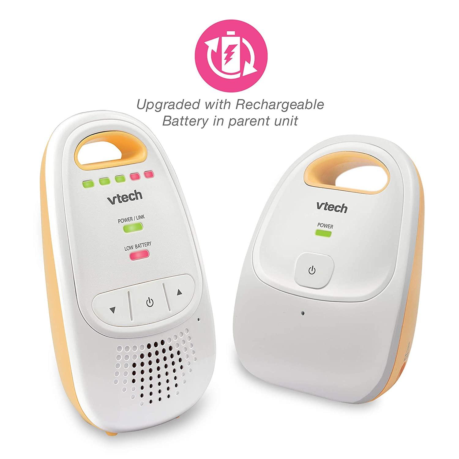 VTech DM111 Digital Audio Baby Monitor W/ 1000' Range & 5 Level