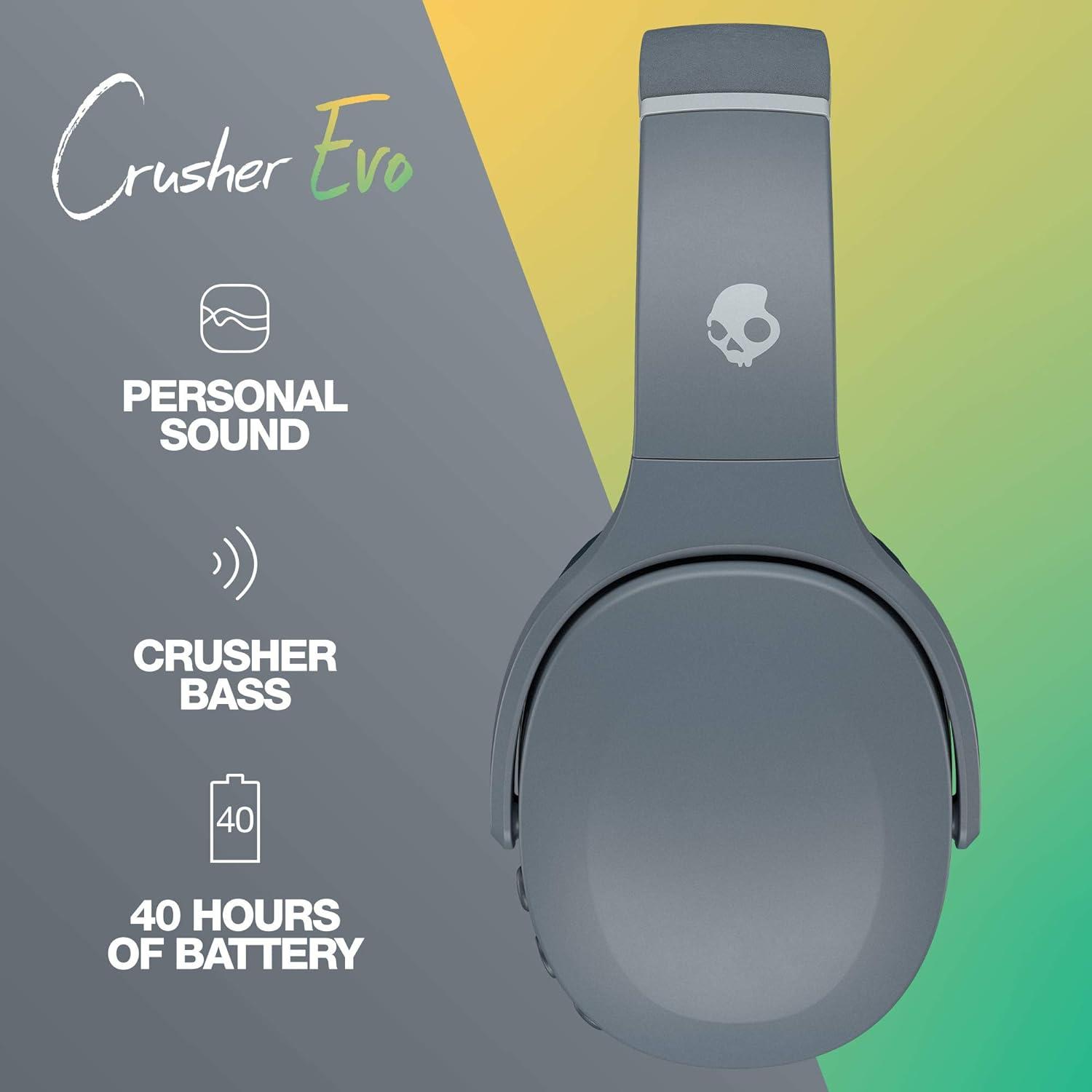 Skullcandy Crusher Evo Over-Ear Wireless Headphones with Sensory