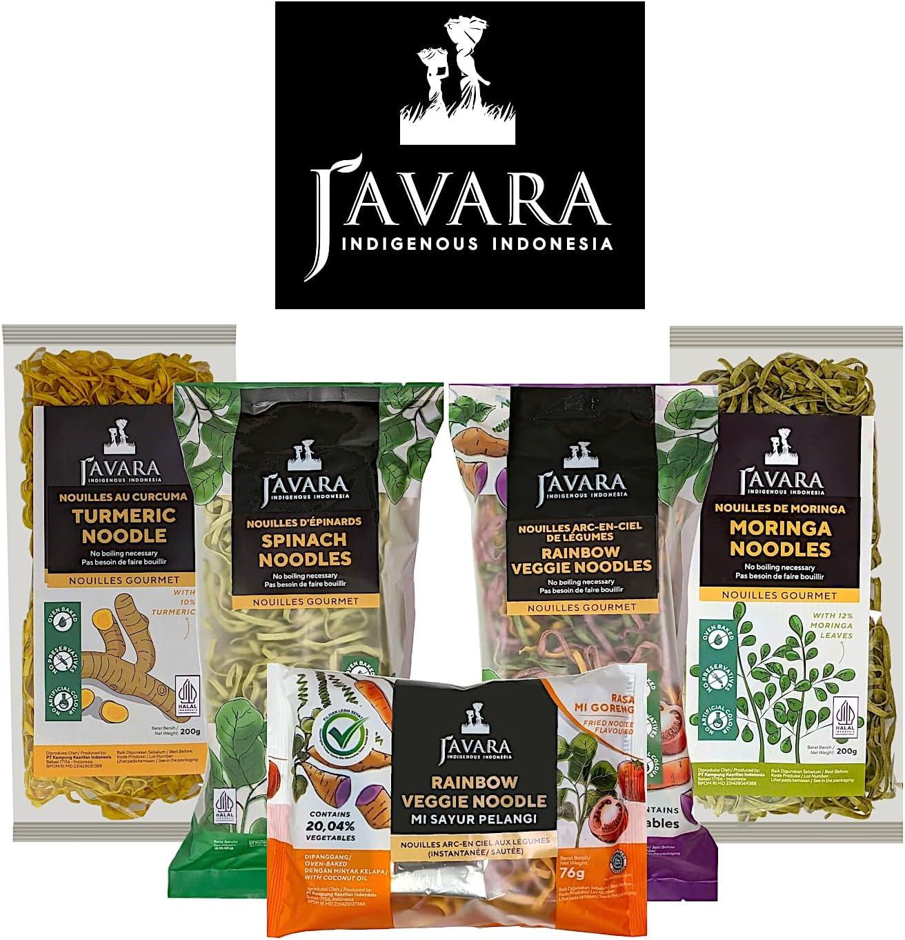 Javara Veggie Rainbow Noodles 76g
