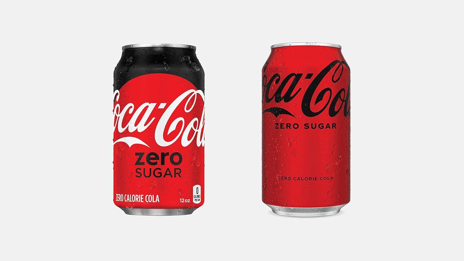 CocaCola Zero Sugar Sparkling Low Calorie Soft Drink Great Coke