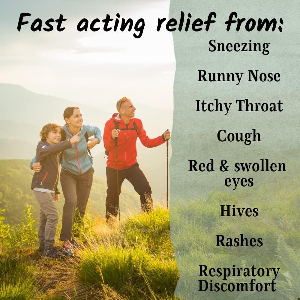 Revitalize Wellness Natural Allergy Relief Quercitin and Bromelain