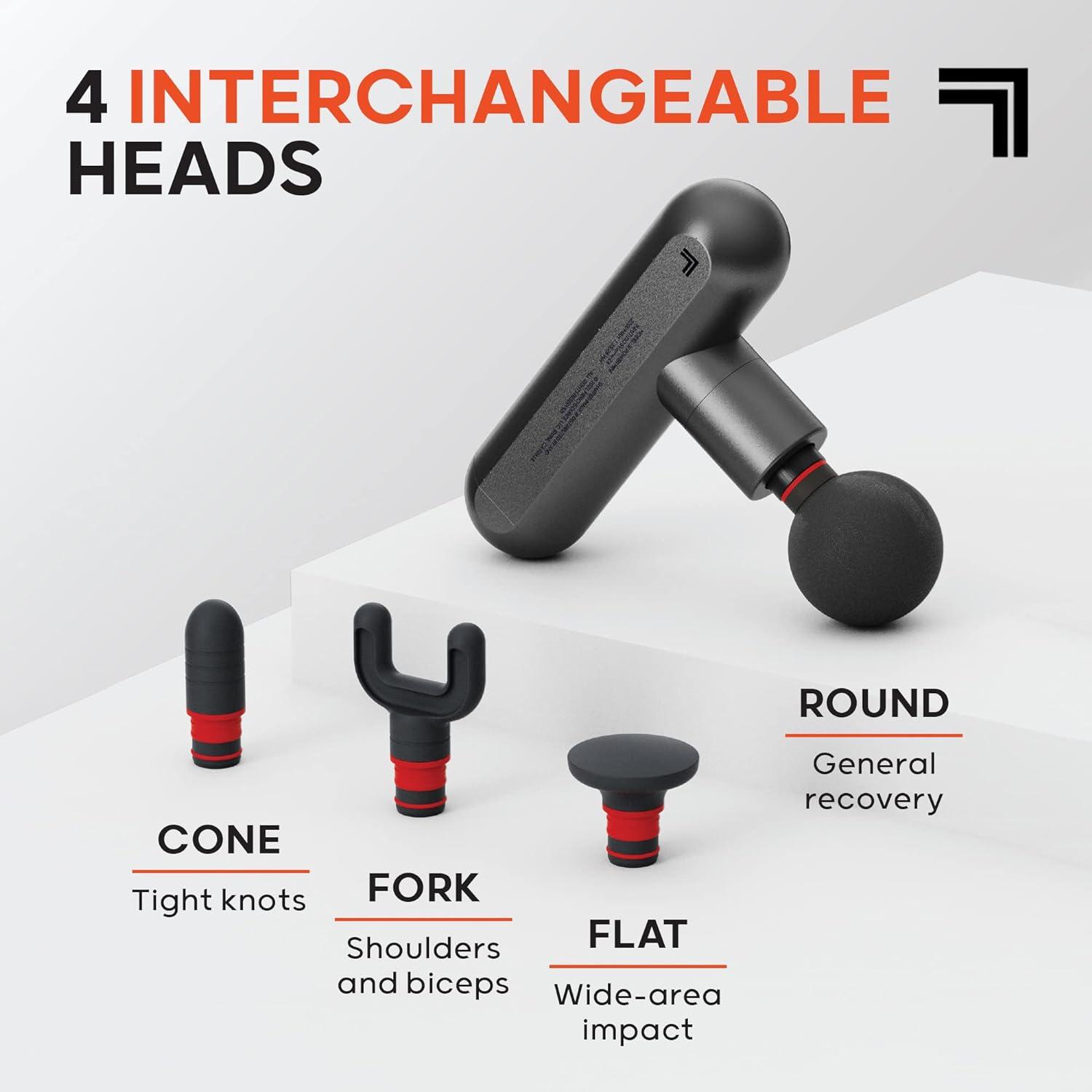 Sharper Image Deep Tissue Portable Percussion Massage Gun - Gray - Powerboost Move | Buy Now with Express International Delivery | GoSupps.com Sharper Image Deep Tissue Portable Percussion Massage Gun - Gray - Powerboost Move | Buy Now with Express International Delivery | GoSupps.com