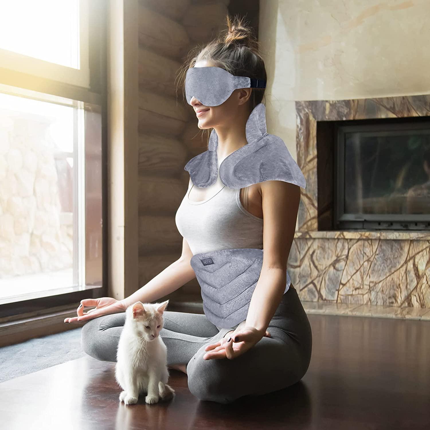 REVIX Microwave Heating Pad for Neck and Shoulders Lower Back Pain