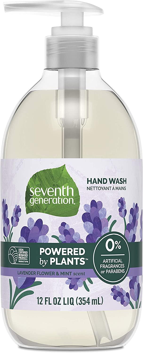 Seventh Generation Hand Soap - Lavender &amp; Mint, 12 oz, 8-Pack | Eco ...
