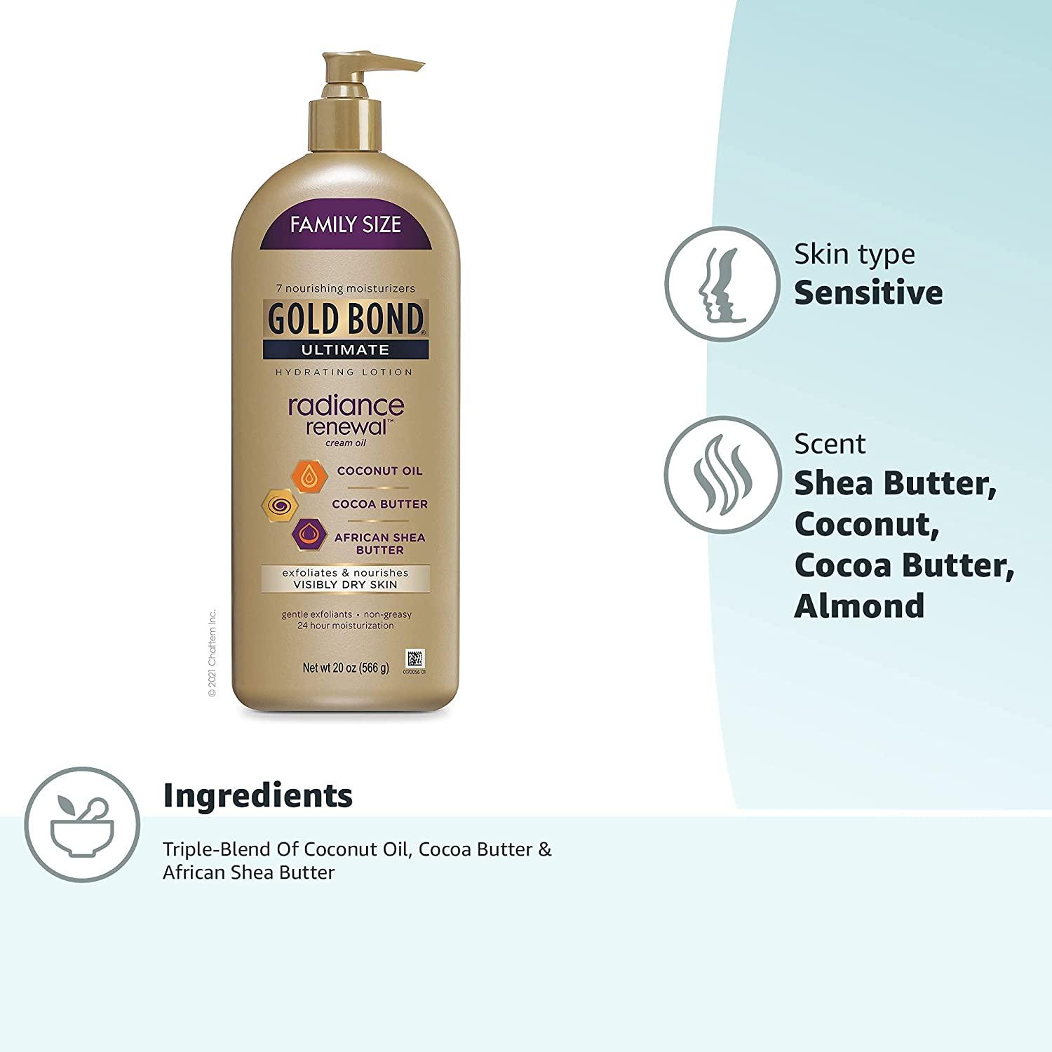 Gold Bond Radiance Renewal Hydrating Lotion - Family Size 20