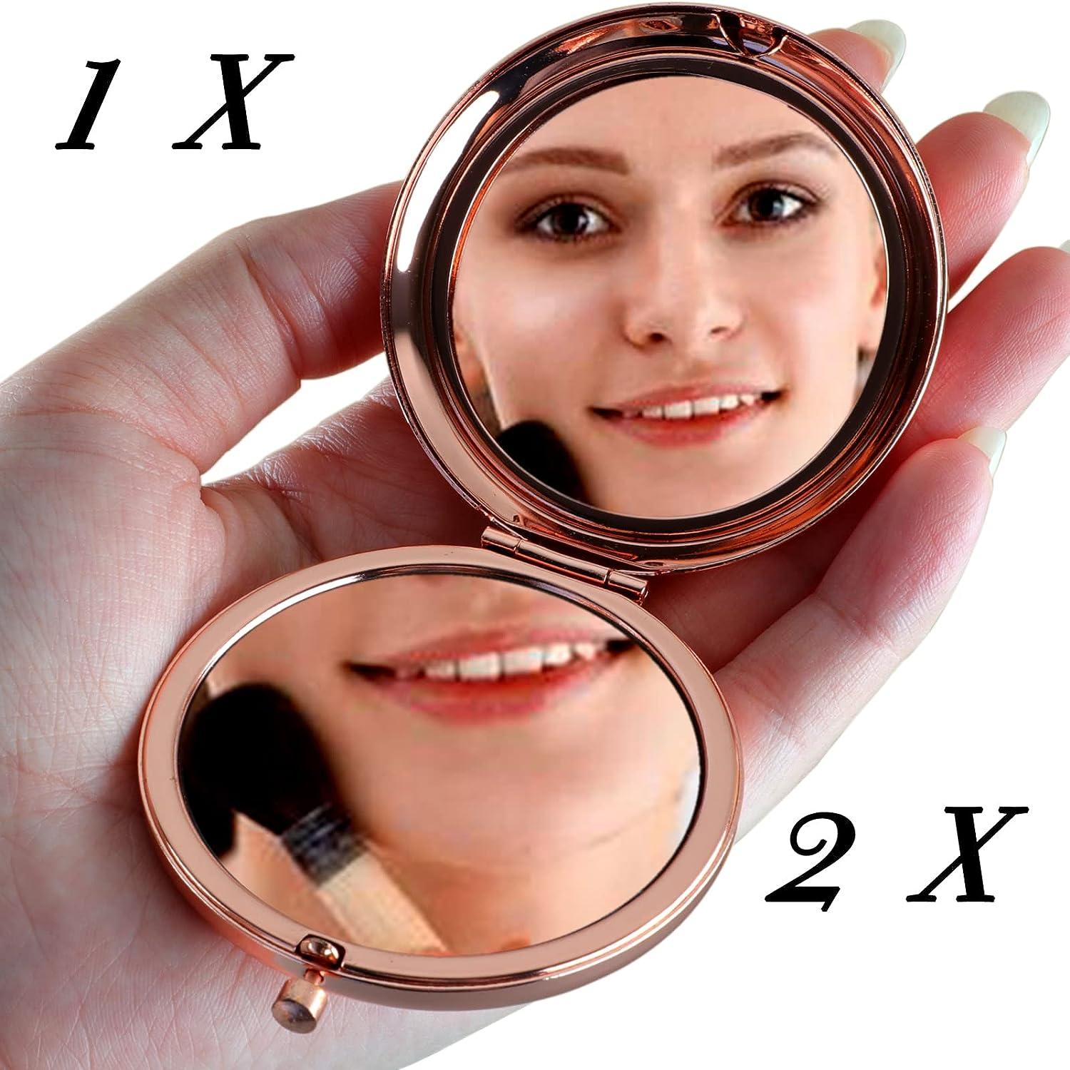 Gifts for 15 Year Old Girls 15th Birthday Gifts for Teen Girls Rose Gold Compact Cute for Purse