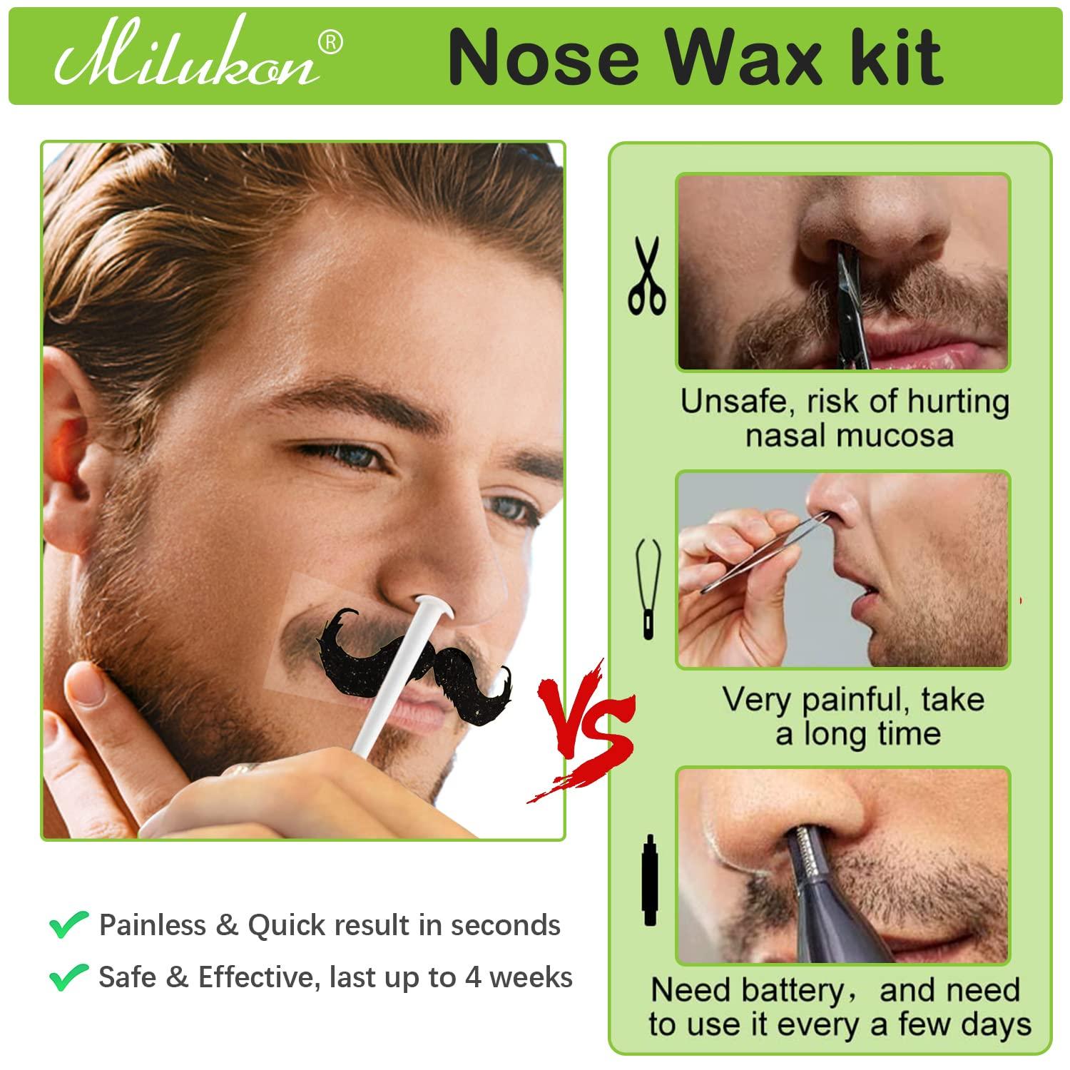 Nose ear Hair Removal Wax Kit Effective Painless Wax Beads for